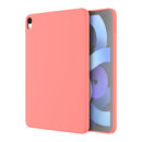 Mutural Silicone Microfiber Tablet Case For iPad Air 2022 / Air 2020 10.9(Pink Orange)
