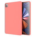Mutural Silicone Microfiber Tablet Case For iPad Pro 11 inch(Pink Orange)