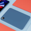 Mutural Silicone Microfiber Tablet Case For iPad Pro 11 inch(Midnight Blue)