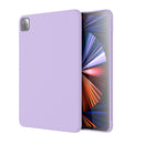 Mutural Silicone Microfiber Tablet Case For iPad Pro 11 inch(Lavender)