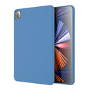 Mutural Silicone Microfiber Tablet Case For iPad Pro 12.9 inch(Light Blue)