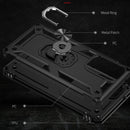 For Samsung Galaxy A53 5G Shockproof TPU + PC Phone Case(Black)