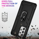 For Samsung Galaxy A53 5G Shockproof TPU + PC Phone Case(Black)