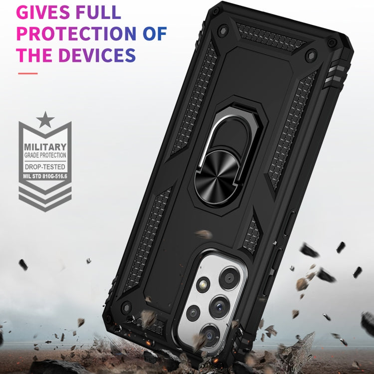 For Samsung Galaxy A53 5G Shockproof TPU + PC Phone Case(Black)