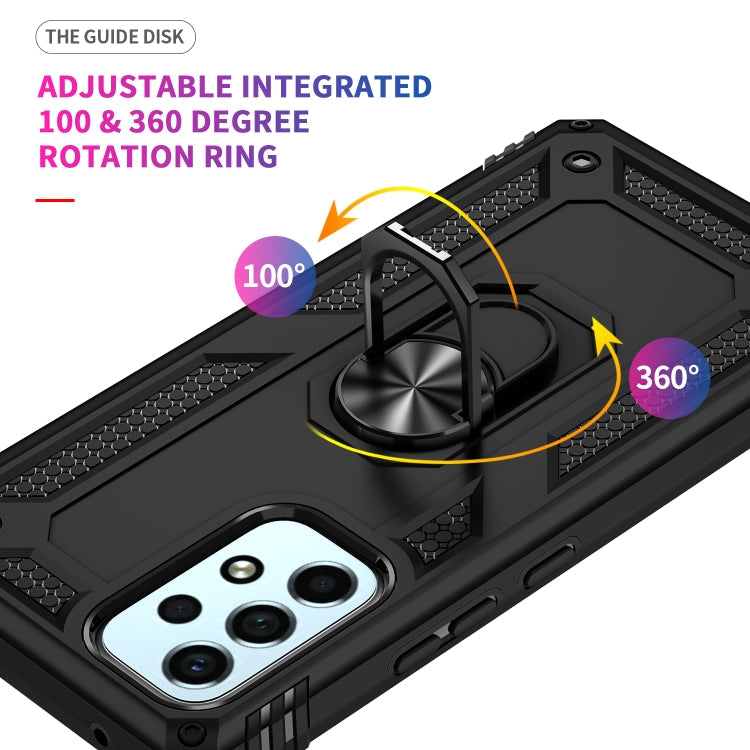 For Samsung Galaxy A53 5G Shockproof TPU + PC Phone Case(Black)