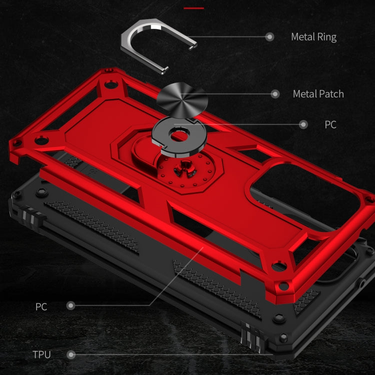 For Samsung Galaxy A53 5G Shockproof TPU + PC Phone Case(Red)