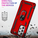 For Samsung Galaxy A53 5G Shockproof TPU + PC Phone Case(Red)