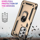 For Samsung Galaxy A53 5G Shockproof TPU + PC Phone Case(Gold)