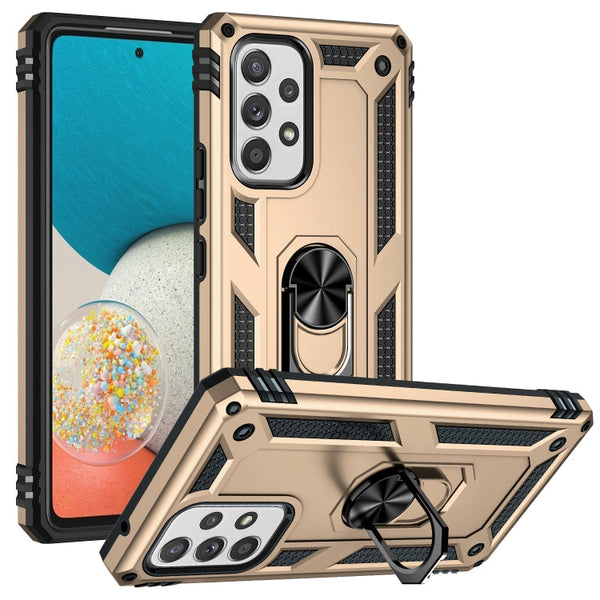 For Samsung Galaxy A53 5G Shockproof TPU + PC Phone Case(Gold)