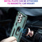 For Samsung Galaxy A53 5G Shockproof TPU + PC Phone Case(Dark Green)