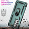 For Samsung Galaxy A53 5G Shockproof TPU + PC Phone Case(Dark Green)