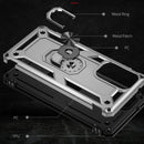For Samsung Galaxy A53 5G Shockproof TPU + PC Phone Case(Silver)