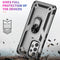 For Samsung Galaxy A53 5G Shockproof TPU + PC Phone Case(Silver)