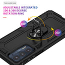 For Motorola Edge 20 Shockproof TPU + PC Phone Case(Black)