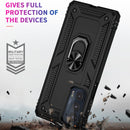 For Motorola Edge 20 Shockproof TPU + PC Phone Case(Black)