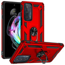 For Motorola Edge 20 Shockproof TPU + PC Phone Case(Red)