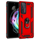 For Motorola Edge 20 Shockproof TPU + PC Phone Case(Red)