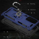 For Motorola Edge 20 Shockproof TPU + PC Phone Case(Blue)