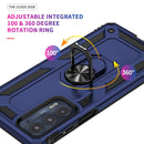 For Motorola Edge 20 Shockproof TPU + PC Phone Case(Blue)