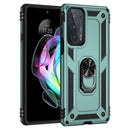 For Motorola Edge 20 Shockproof TPU + PC Phone Case(Dark Green)