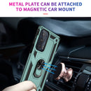 For Motorola Edge 20 Shockproof TPU + PC Phone Case(Dark Green)