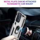 For Motorola Edge 20 Shockproof TPU + PC Phone Case(Silver)