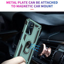 For OPPO A16 Shockproof TPU + PC Phone Case(Dark Green)