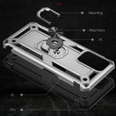 For OPPO A16 Shockproof TPU + PC Phone Case(Silver)