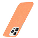 Crocodile PU + PC Phone Case For iPhone 13 Pro(Orange)