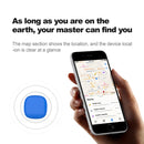 FindTag Metal Anti-lost Global Locator Tracker(Blue)