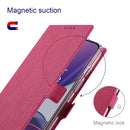 For OnePlus Nord 2 5G ViLi K Series Shockproof Magnetic Buckle Leather Phone Case(Rose Red)