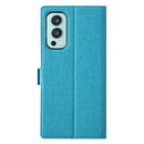 For OnePlus Nord 2 5G ViLi K Series Shockproof Magnetic Buckle Leather Phone Case(Blue)