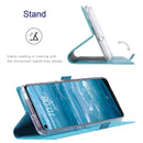 For OnePlus Nord 2 5G ViLi K Series Shockproof Magnetic Buckle Leather Phone Case(Blue)