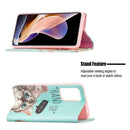 For Xiaomi Redmi Note 11 Pro 5G / 11 Pro+ 5G Colored Drawing Pattern Invisible Magnetic Leather Phone Case(Cat)