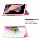 For Xiaomi Redmi Note 11 Pro 5G / 11 Pro+ 5G Colored Drawing Pattern Invisible Magnetic Leather Phone Case(Sun Flower)