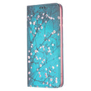 For Xiaomi Redmi Note 11 Pro 5G / 11 Pro+ 5G Colored Drawing Pattern Invisible Magnetic Leather Phone Case(Plum Blossom)