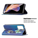 For Xiaomi Redmi Note 11 Pro 5G / 11 Pro+ 5G Colored Drawing Pattern Invisible Magnetic Leather Phone Case(Kingdee)