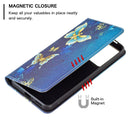 For Xiaomi Redmi Note 11 Pro 5G / 11 Pro+ 5G Colored Drawing Pattern Invisible Magnetic Leather Phone Case(Kingdee)