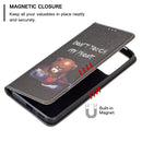 For Xiaomi Redmi Note 11 Pro 5G / 11 Pro+ 5G Colored Drawing Pattern Invisible Magnetic Leather Phone Case(Bear)