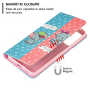 For Xiaomi Redmi Note 11 Pro 5G / 11 Pro+ 5G Colored Drawing Pattern Invisible Magnetic Leather Phone Case(Elephant)