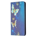 For Samsung Galaxy A53 5G Colored Drawing Pattern Invisible Magnetic PU Leather Phone Case(Kingdee)