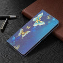 For Samsung Galaxy A53 5G Colored Drawing Pattern Invisible Magnetic PU Leather Phone Case(Kingdee)