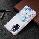 For Xiaomi Redmi Note 11 Pro / 11 Pro+ Colored Drawing Pattern Leather Phone Case(Butterfly Love)