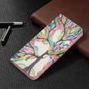 For Xiaomi Redmi Note 11 Pro / 11 Pro+ Colored Drawing Pattern Leather Phone Case(Tree Life)