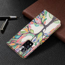 For Xiaomi Redmi Note 11 Pro / 11 Pro+ Colored Drawing Pattern Leather Phone Case(Tree Life)