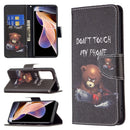 For Xiaomi Redmi Note 11 Pro / 11 Pro+ Colored Drawing Pattern Leather Phone Case(Bear)