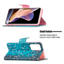 For Xiaomi Redmi Note 11 Pro / 11 Pro+ Colored Drawing Pattern Leather Phone Case(Plum Blossom)