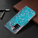 For Xiaomi Redmi Note 11 Pro / 11 Pro+ Colored Drawing Pattern Leather Phone Case(Plum Blossom)