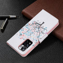 For Xiaomi Redmi Note 11 Pro / 11 Pro+ Colored Drawing Pattern Leather Phone Case(Tree)