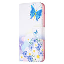 For Samsung Galaxy A53 5G Colored Drawing Pattern Leather Phone Case(Butterfly Love)